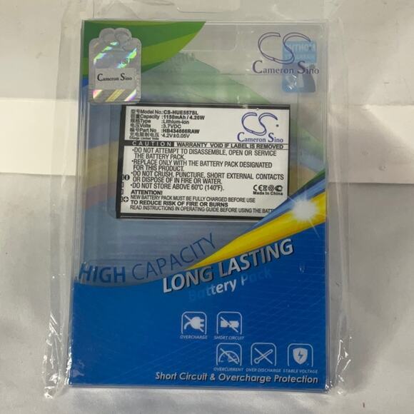 NEW CAMERON SINO CS-HUE557SL LITHIUM ION BATTERY FOR HUAWEI HB434666RAW - Picture 1 of 2